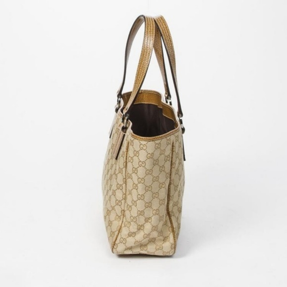 Gucci Tote CanvasMeasurements: 10.4"L x 7.6"W x 3. - Picture 4 of 8